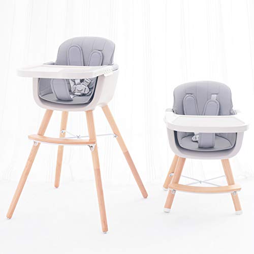 FUNNY SUPPLY Fold High Chair Adjustable Dining Booster