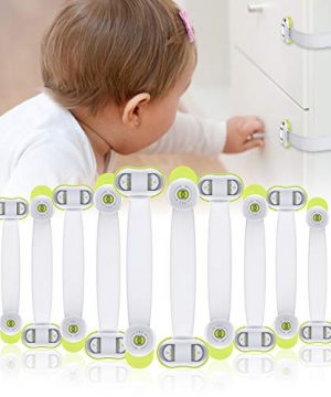 CHOOBY Child Safety Cabinet Locks, 10 Pack