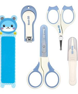 Baby Nail Clipper Set Including Nail Scissors and Tweezer