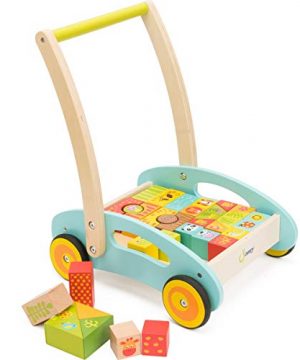 cossy Wooden Baby Learning Walker Toddler Toys