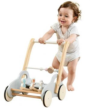 labebe Push Walker Stroller Toys ,Pull Wagon for Kid