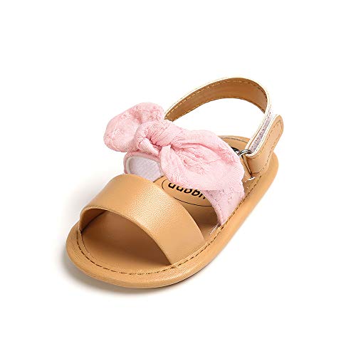 Summer Mary Jane Sandals with Bowknot for Baby Girls,