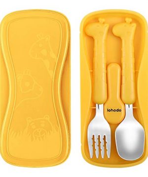 Toddler Utensils Kids Spoon and Fork Set 18/8 Stainless Steel