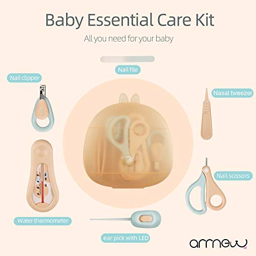 ARRNEW Baby Nail Kit, Baby Nail Care Set