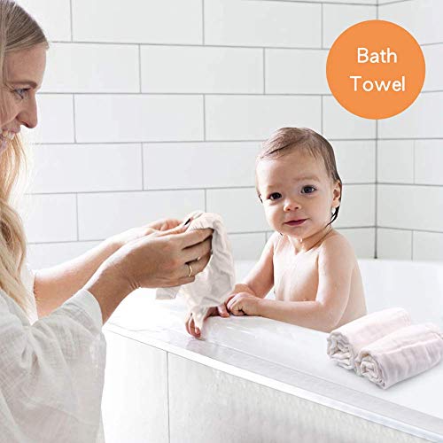 Baby Care with 5-Pack Soft and Absorbent Burp Cloths for Boys and Girls!