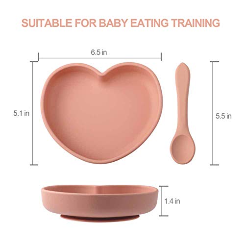 Suction Plate, Socub Silicone Plate for Baby and Toddler