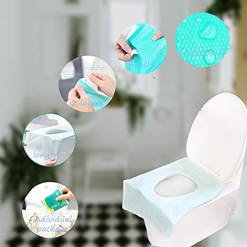 Ditind Toilet Seat Covers Disposable, 30 Pcs Toilet Seat Covers