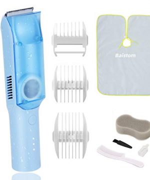 Baistom Vacuum Baby Hair Trimmers, Quiet Hair Clippers for Kids