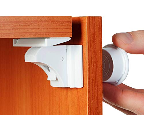 BABY TRUST Baby Proofing and Child Proof Magnetic Cabinet Locks