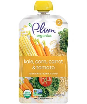 Plum Organics Stage 2 Organic Baby Food, Kale