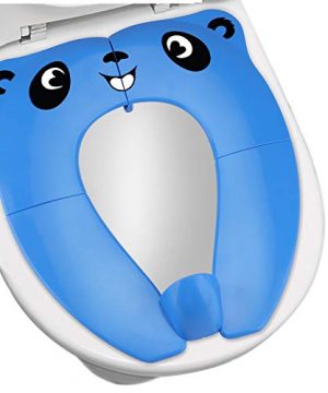 Upgrade Portable Potty Seat with Splash Guard for Toddler