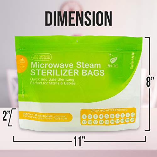Microwave Steam Sterilizer Bags for Breast Pump