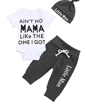 Baby Boy Clothes Ain't No Mama Like The One I Got Letter Print