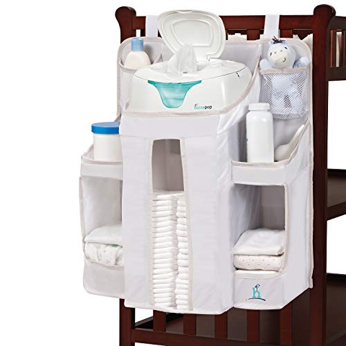 hiccapop Nursery Organizer and Baby Diaper Caddy
