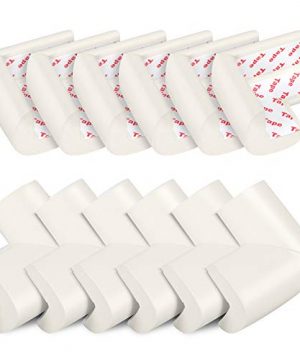 TILLYOU 12 Pack Baby Corner Protector with Double-Sided Tape