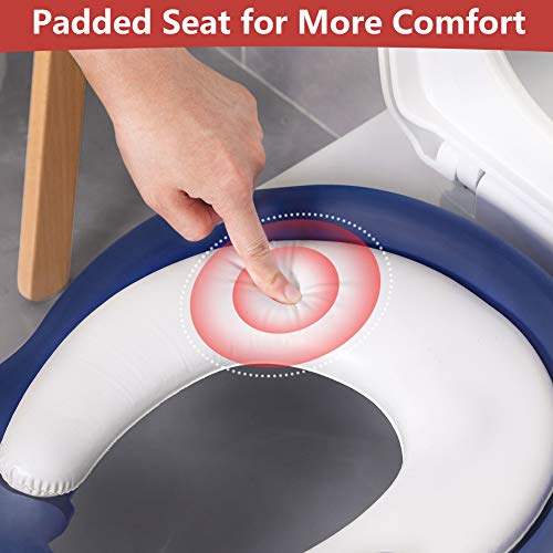 Potty Training Toilet Seat with Step Stool Ladder for Kids