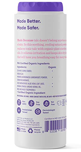 Organic Baby Powder by MADE OF – Fragrance Free