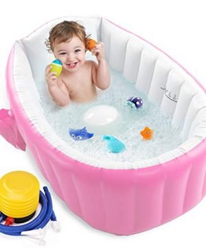 Inflatable Baby Bathtub with Air Pump