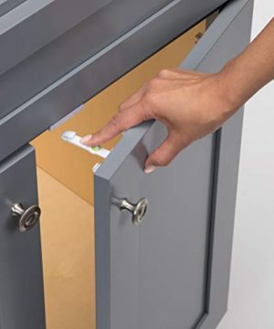 Safety 1st Adhesive Cabinet 4 Piece Latch for Childproofing