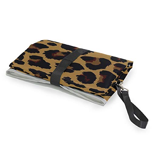 Portable Changing Pad,Cheetah Leopard(2) Travel Changing Pad