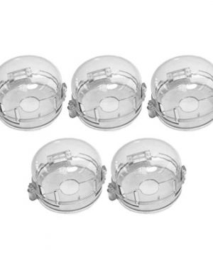 Toddmomy Clear Stove Knob Safety Covers Kitchen