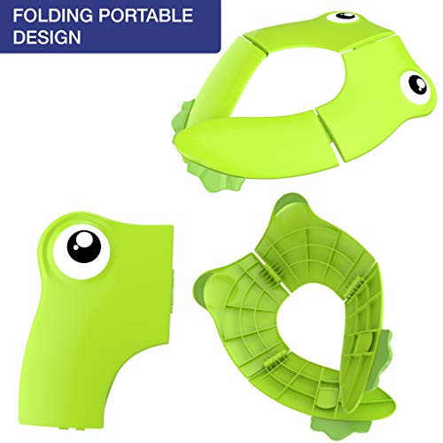 Portable Folding Large Non Slip Silionce Pads Potty