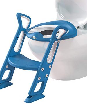 Potty Training Toilet Seat with Step Stool Ladde