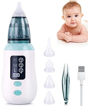 Baby Nasal Aspirator Mini Electric Nose Cleaner Portable