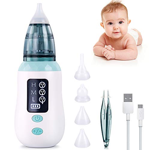 Baby Nasal Aspirator Mini Electric Nose Cleaner Portable