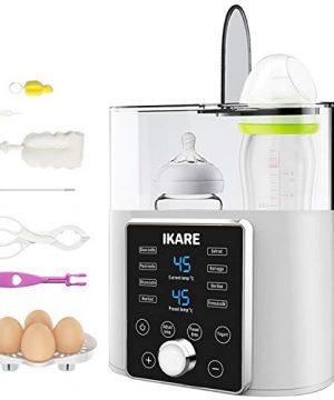 IKARE Bottle Warmer for Baby Milk, Steam Steri-lizer 8 in 1