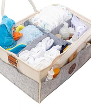 Hananee Baby Diaper Caddy Organiser Full Zip Cover