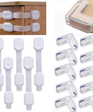Multipurpose Baby Safety Cabinet Lock Latch Kit