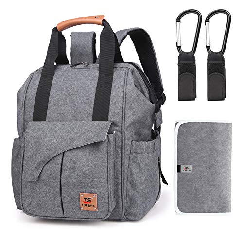 Diaper Bag Backpack, TOBSAYK Multifunction Travel Back Pack