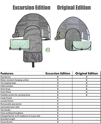 Large Baby-Changing Travel Pad Diaper Clutch