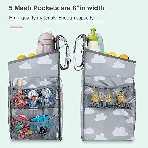 Diaper Organizer Hanging Diaper Caddy-Diaper Stacker for Changing Table