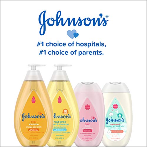 Johnson’s Tear Free Baby Shampoo, Free of Parabens