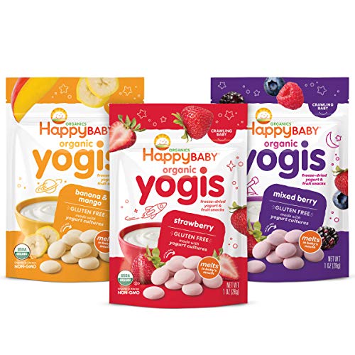 Baby Organic Yogis Freeze-Dried Yogurt & Fruit Snacks
