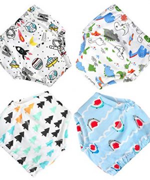 CottonTraining Pants 4 Pack Padded Toddler Potty