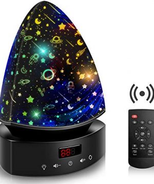 Moredig Baby Light Projector, Built-in White Noise Star Projector