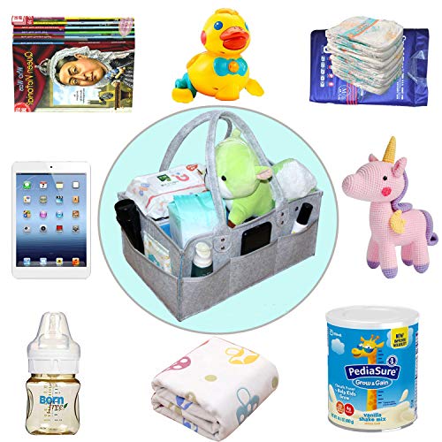 Baby Diaper Caddy, Organizer Nursery Storage Bin Car Organizer