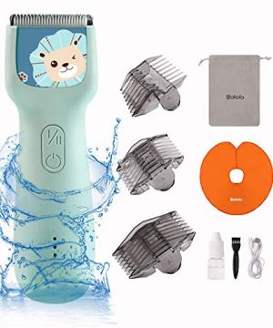 Bololo Baby Hair Clippers - Quiet Kids Hair Trimmer