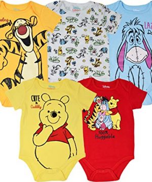 Disney Winnie The Pooh Baby Boys 5 Pack