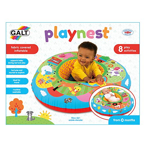 Galt Toys, Playnest - Farm, Baby Activity Center, Floor Seat