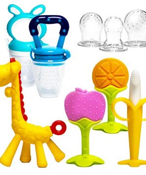 HONGTEYA Teething Toys for Babies, 6 Pack