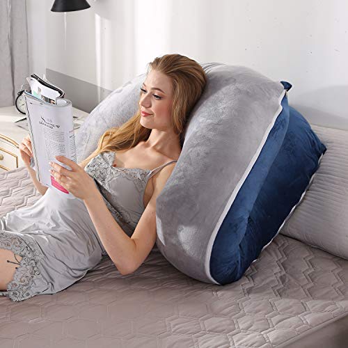 MUMO Pregnancy Pillow C Shaped Full Body Pillow