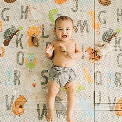 Toddleroo by North States 71" x 71" Folding ABC Play Mat