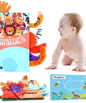 Magkay Baby Books,Baby Toys Infant Toys Touch