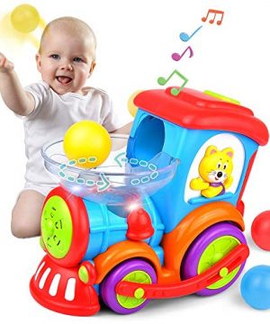 Ball Popping Educational Toddler Train Toys