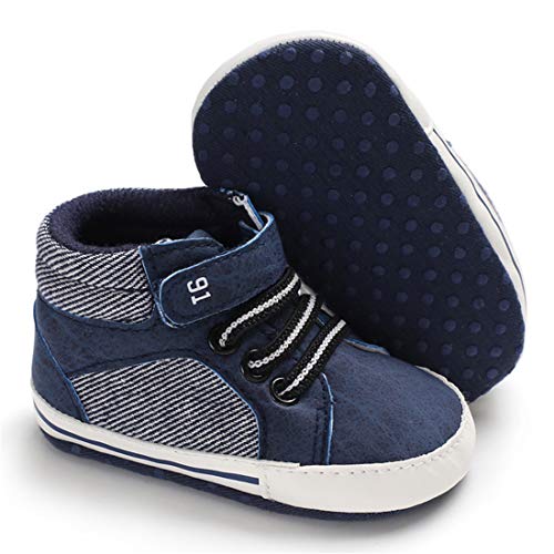 Baby Boys Girls Ankle High-Top Sneakers Shoes