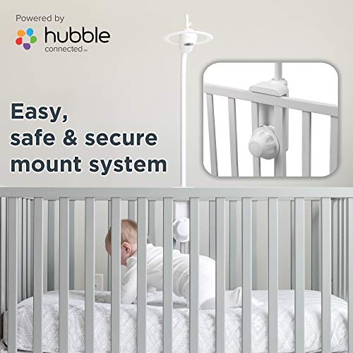 Motorola Halo+ Video Baby Monitor with Wi-Fi Cameras and Overhead Crib Mount – Your Guardian Angel in the Nursery